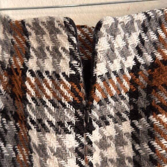 Vero Moda VMKenso Wool Plaid Mini Skirt - Picture 6 of 8